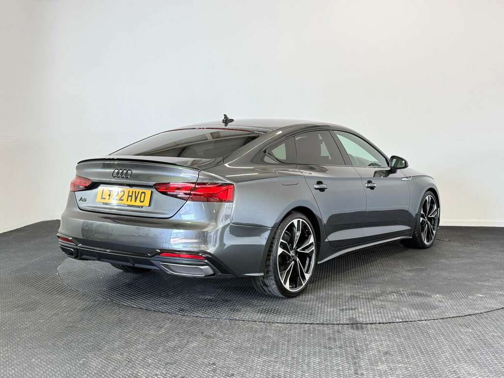 Audi A5 2.0 Tdi 35 Black Edition Sportback S Tr LT22HVO Grey #6