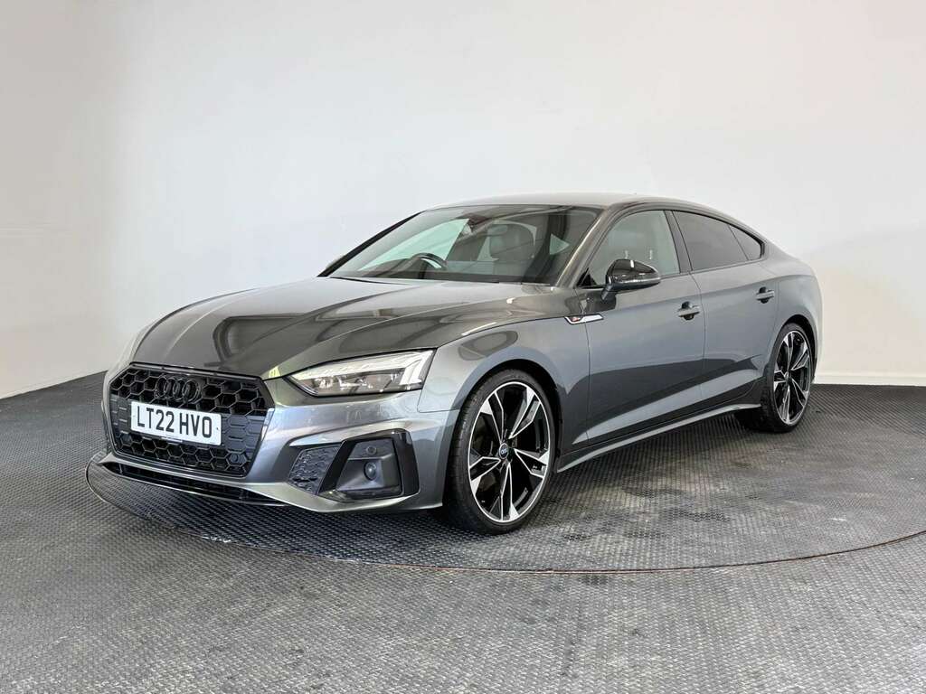 Audi A5 2.0 Tdi 35 Black Edition Sportback S Tr LT22HVO Grey #2