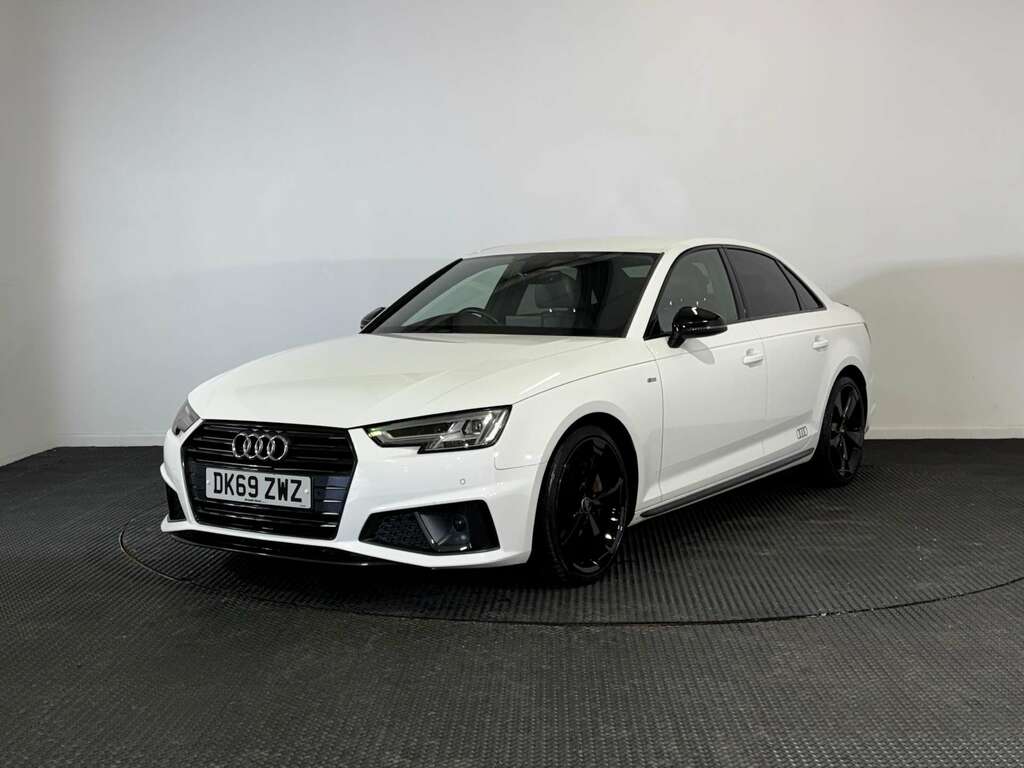 Audi A4 2.0 Tdi 40 Black Edition Saloon S Troni DK69ZWZ White #2