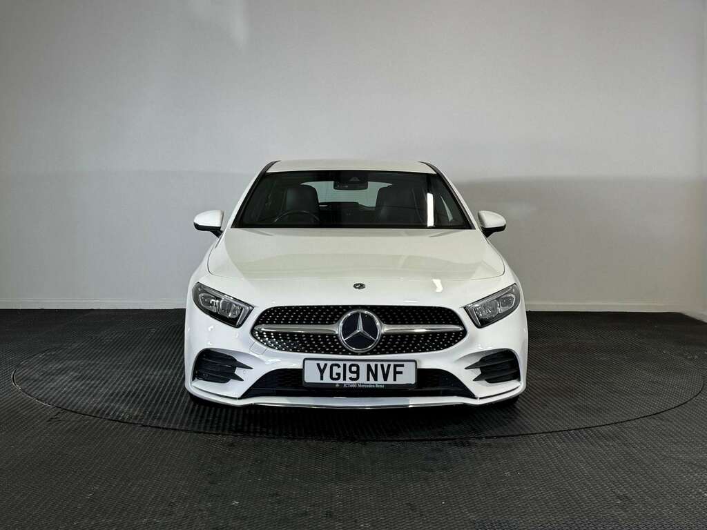 Mercedes-Benz A Class 1.3 A180 Amg Line Premium Hatchback M YG19NVF White #2