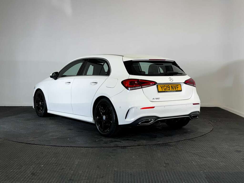 Mercedes-Benz A Class 1.3 A180 Amg Line Premium Hatchback M YG19NVF White #5