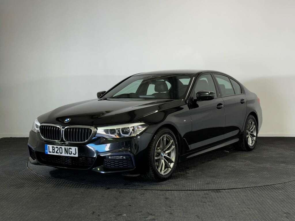 BMW 5 Series 2.0 520D Mht M Sport Saloon Hybrid LB20NGJ Black #2