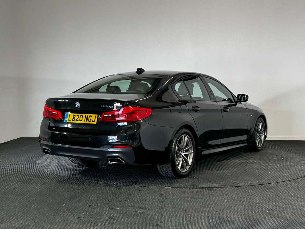 BMW 5 Series 2.0 520D Mht M Sport Saloon Hybrid LB20NGJ Black #6