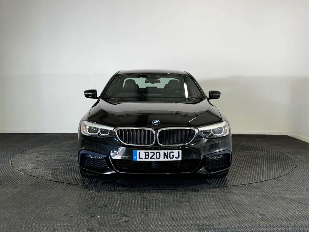 BMW 5 Series 2.0 520D Mht M Sport Saloon Hybrid Black