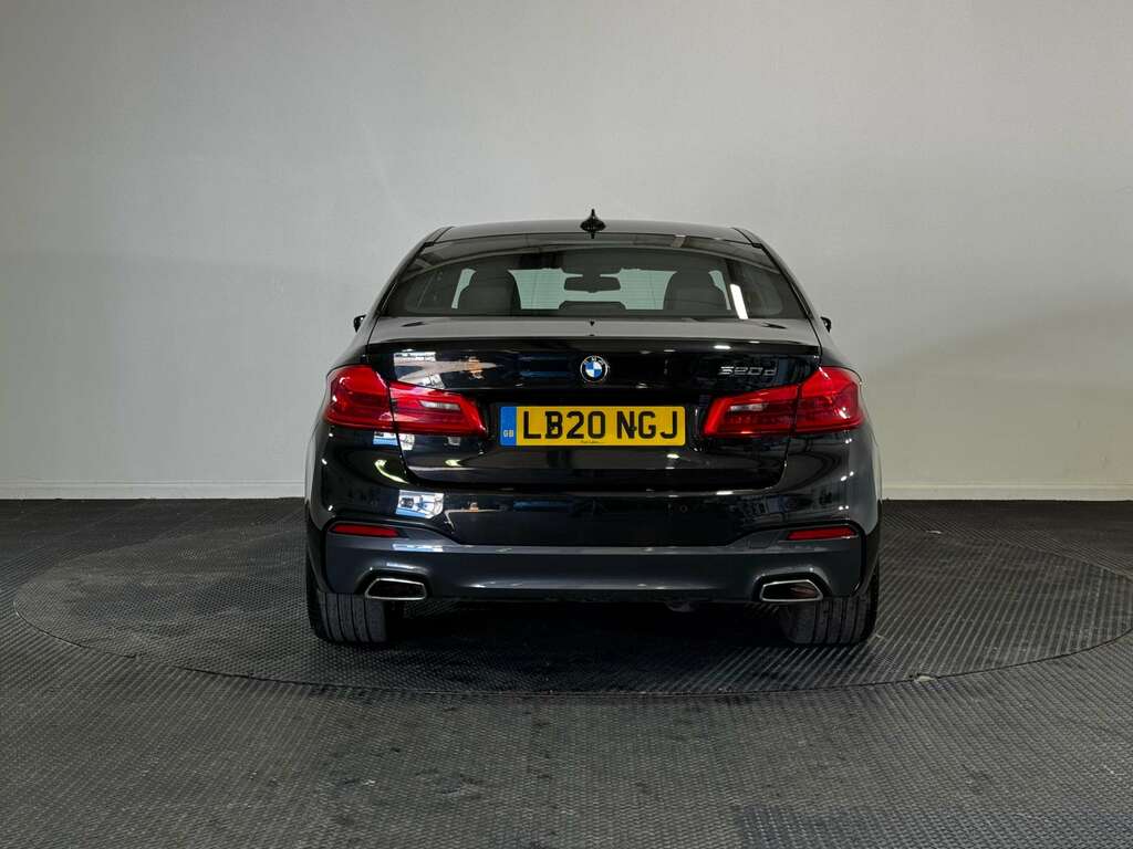 BMW 5 Series 2.0 520D Mht M Sport Saloon Hybrid LB20NGJ Black #5