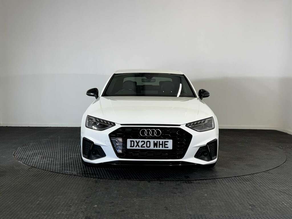 Audi A4 2.0 Tfsi 35 Black Edition Saloon S Tron White