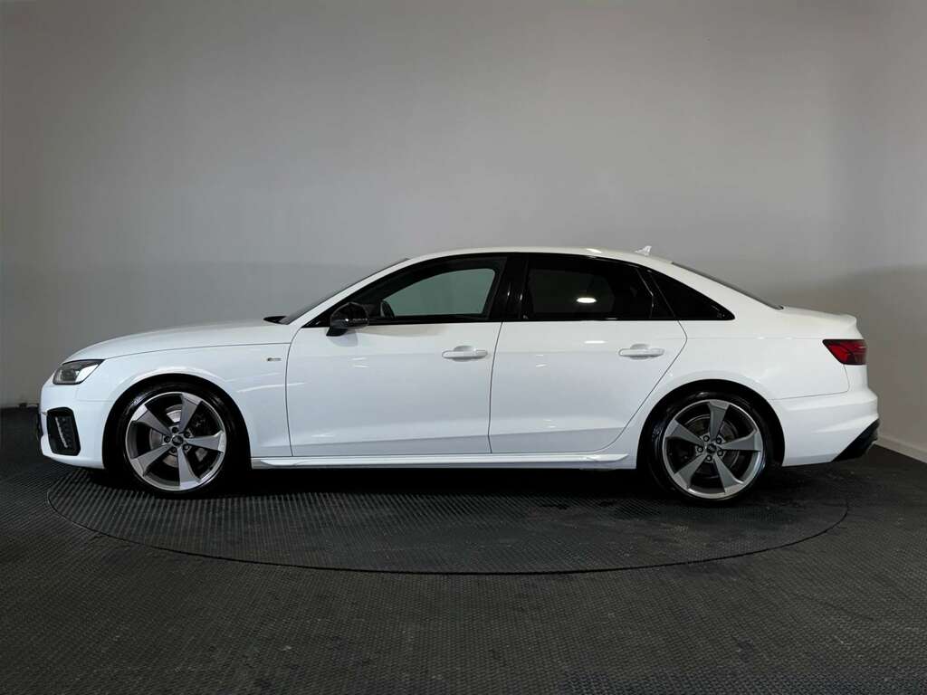 Audi A4 2.0 Tfsi 35 Black Edition Saloon S Tron DX20WHE White #3