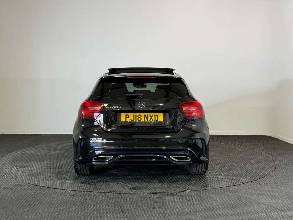 Mercedes-Benz A Class 2.1 A200d Amg Line Premium Plus Hatchback Di PJ18NXD Black #5