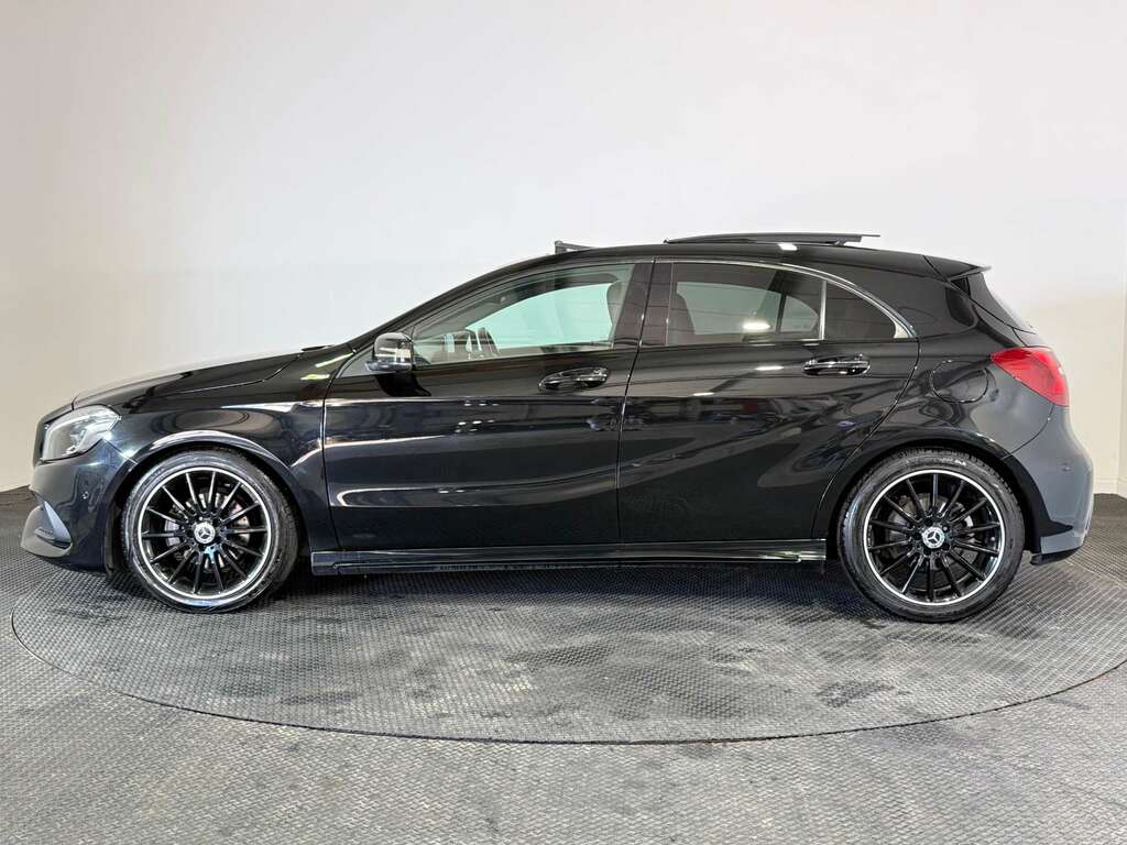 Mercedes-Benz A Class 2.1 A200d Amg Line Premium Plus Hatchback Di PJ18NXD Black #3