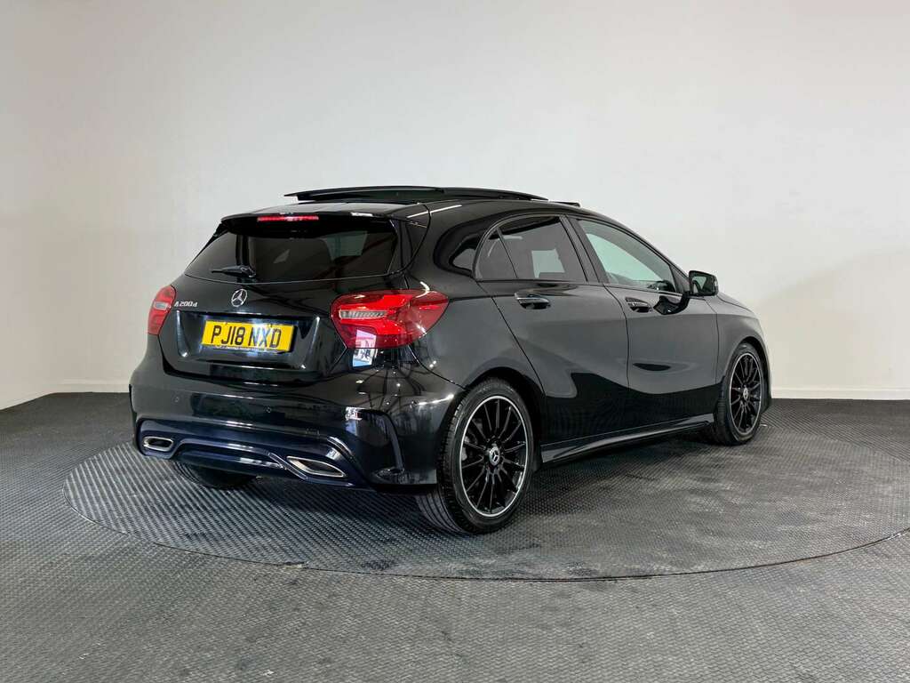 Mercedes-Benz A Class 2.1 A200d Amg Line Premium Plus Hatchback Di PJ18NXD Black #6