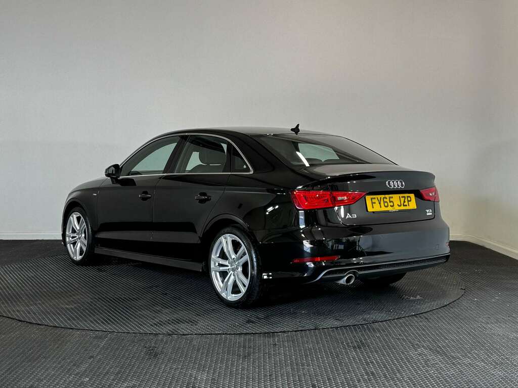 Audi A3 1.6 Tdi S Line Saloon Euro 6 S Black #4