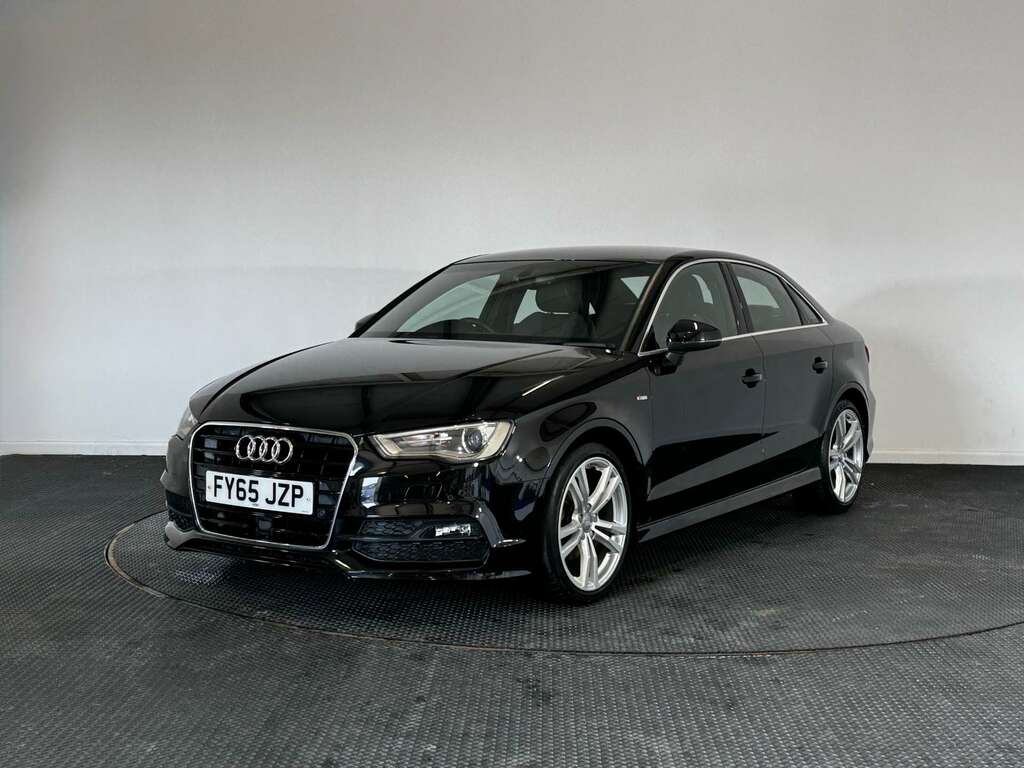 Audi A3 1.6 Tdi S Line Saloon Euro 6 S Black #2