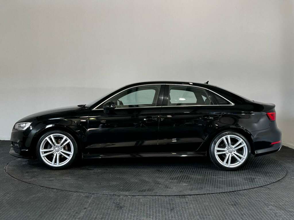 Audi A3 1.6 Tdi S Line Saloon Euro 6 S Black #3