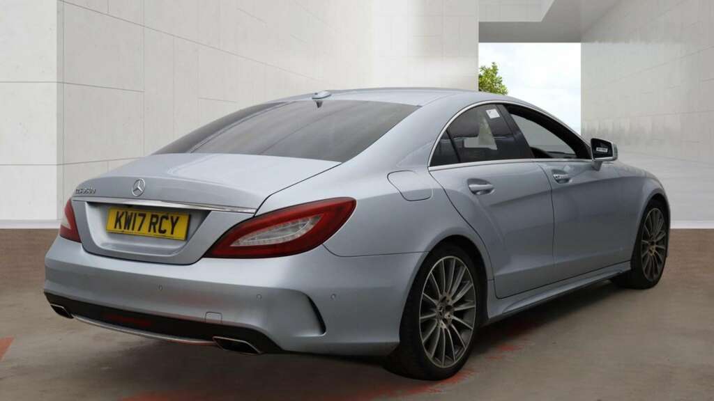Mercedes-Benz CLS 3.0 Cls350d V6 Amg Line Premium Coupe Silver #6