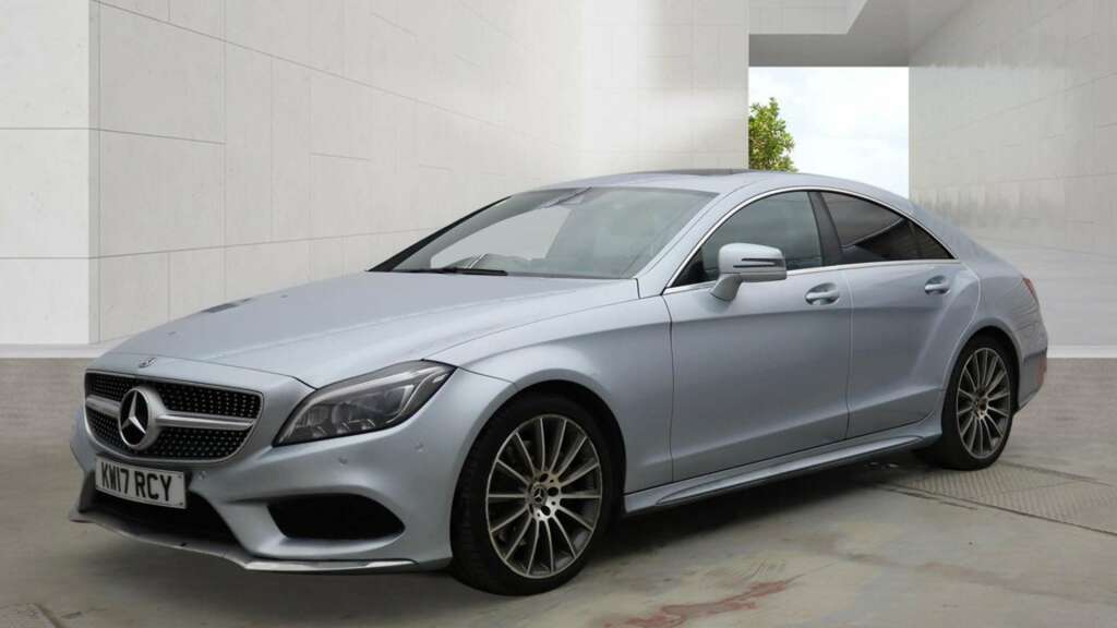 Mercedes-Benz CLS 3.0 Cls350d V6 Amg Line Premium Coupe Silver
