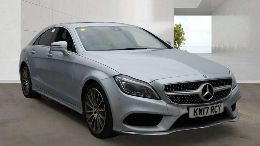Mercedes-Benz CLS 3.0 Cls350d V6 Amg Line Premium Coupe Silver