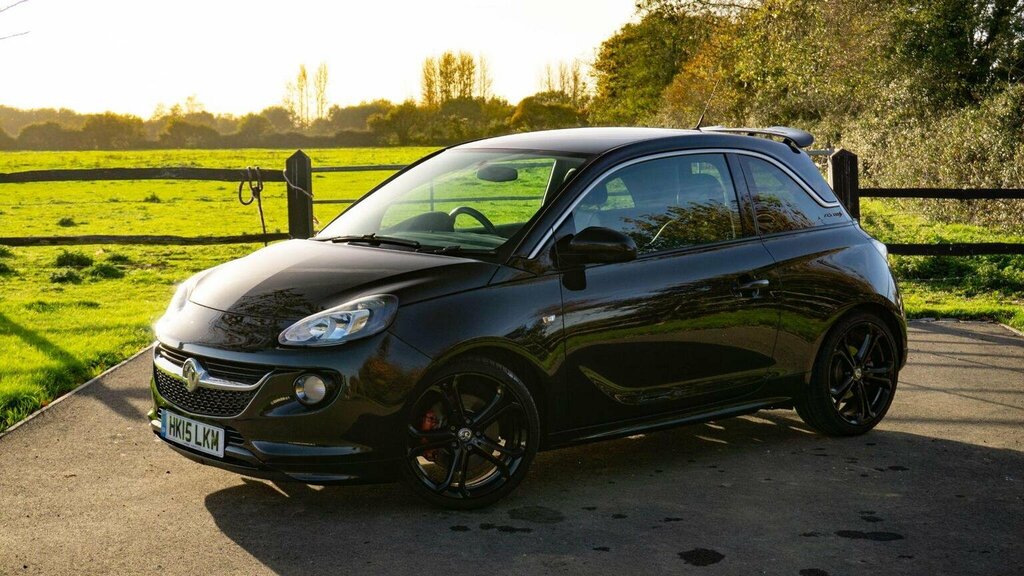 Vauxhall Adam 1.4I Turbo Grand Slam Euro 6 Ss 2015 HK15LKM Black #4
