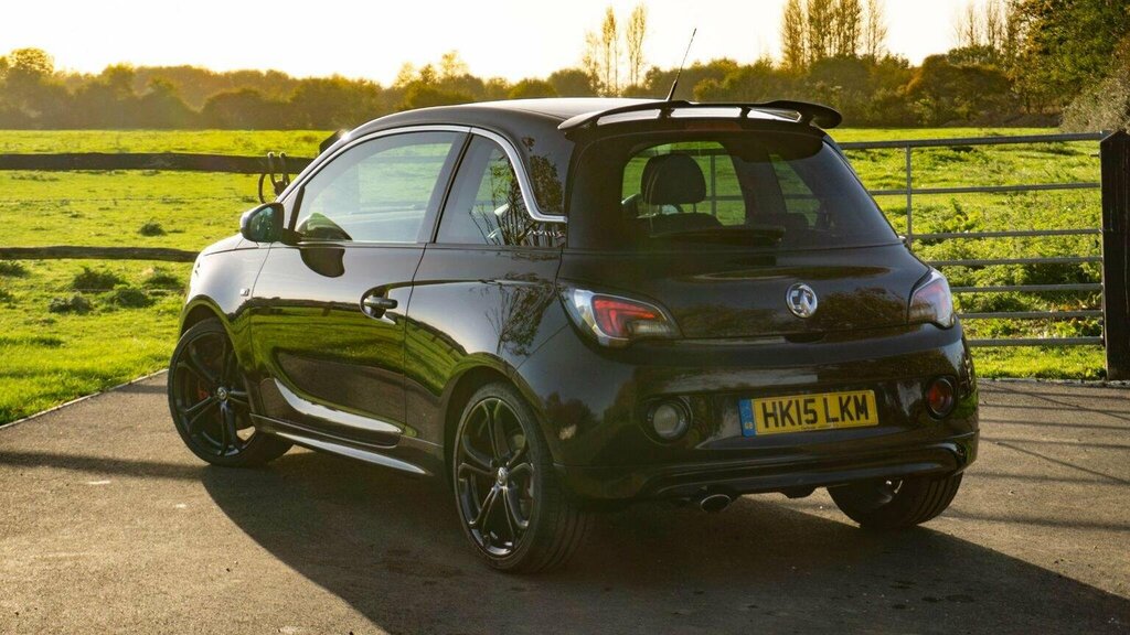 Vauxhall Adam 1.4I Turbo Grand Slam Euro 6 Ss 2015 HK15LKM Black #3