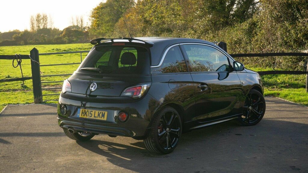 Vauxhall Adam 1.4I Turbo Grand Slam Euro 6 Ss 2015 HK15LKM Black #2