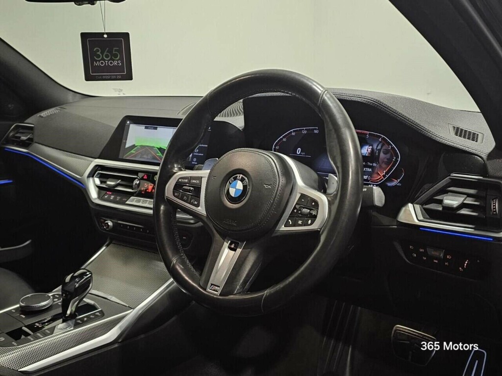 BMW 3 Series M Sport Saloon Xdrive Euro 6 Ss NH19BCY Grey #3