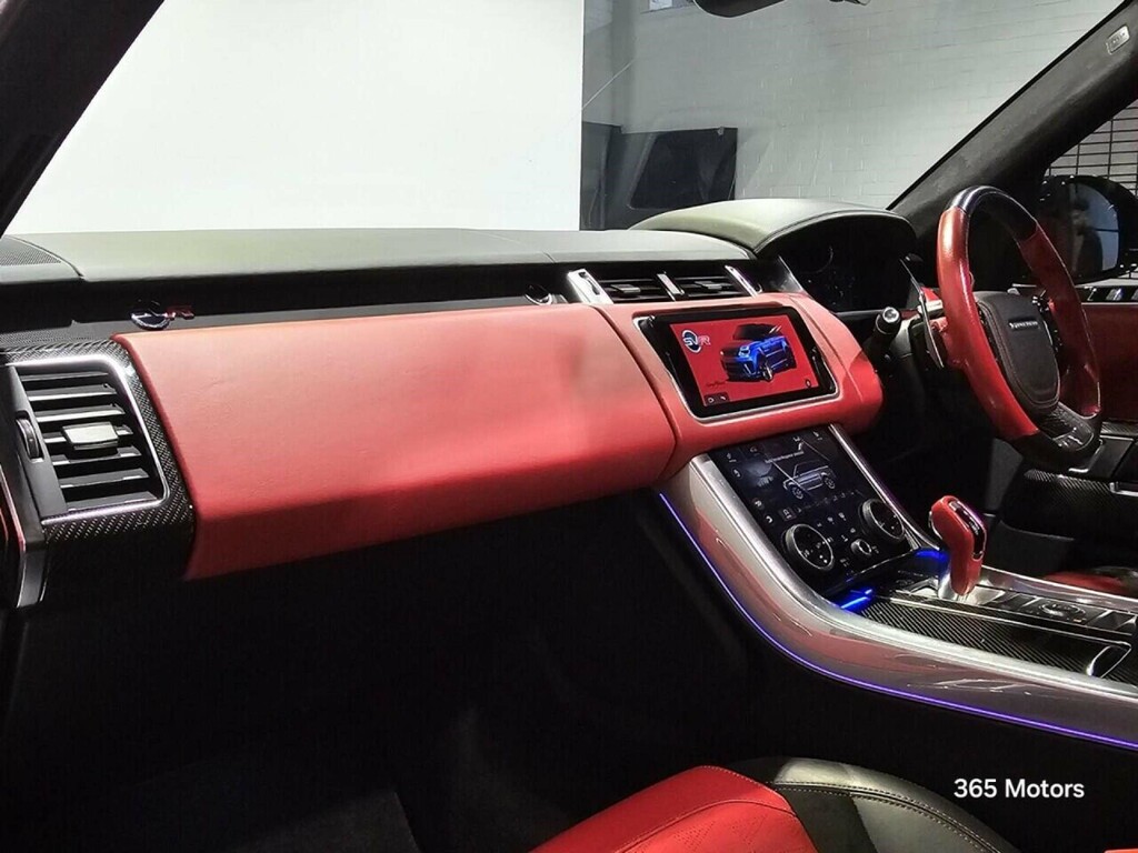 Land Rover Range Rover Sport P575 V8 Gpf Svr Suv 4Wd Euro 6 Ss GJ69YHS Black #6
