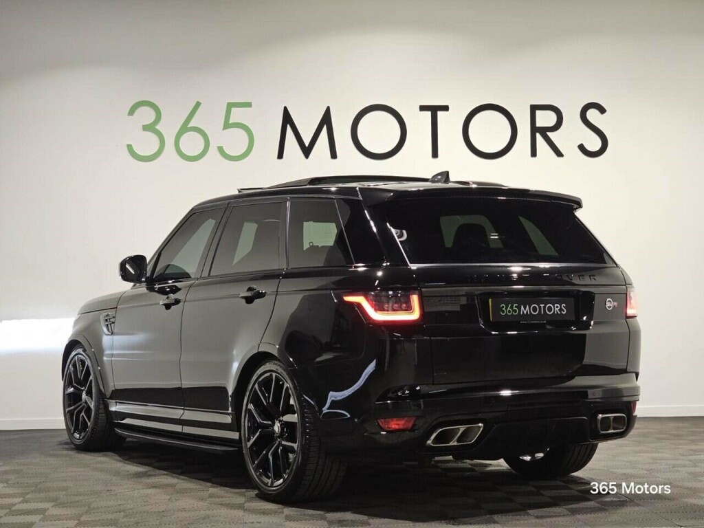 Land Rover Range Rover Sport P575 V8 Gpf Svr Suv 4Wd Euro 6 Ss GJ69YHS Black #4