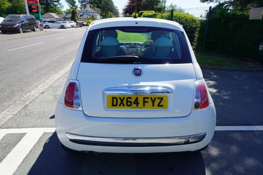 Fiat 500 1.2 Pop...only 39263 Miles White #6