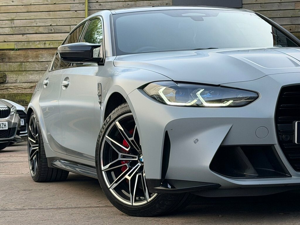 BMW M3 3.0 Biturbo Competition Saloon Steptron DK24JPJ Grey #4