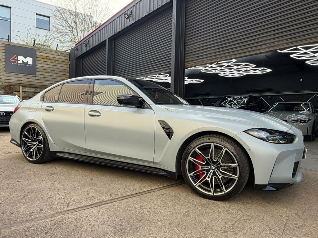 BMW M3 3.0 Biturbo Competition Saloon Steptron DK24JPJ Grey #6