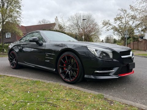 Mercedes-Benz SL Class 4.7 Sl500 V8 Black #6