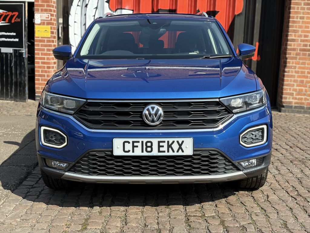 Volkswagen T-Roc 2018 1.5 Tsi Evo Sel Suv Euro 6 Blue #3