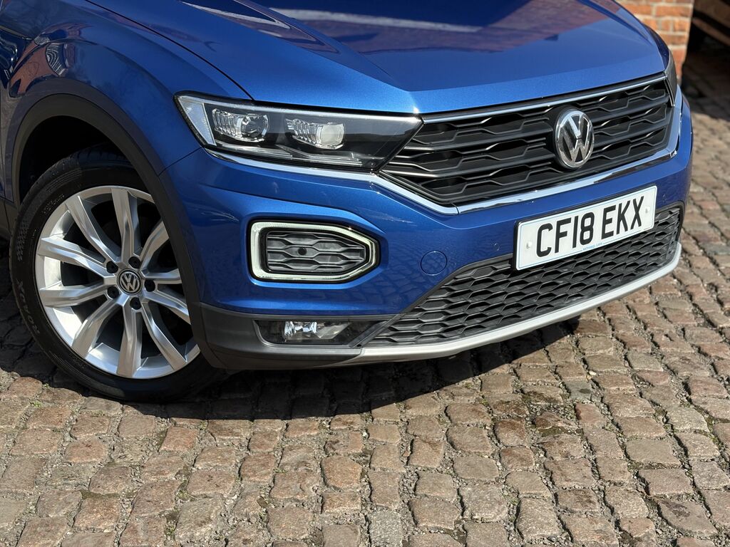 Volkswagen T-Roc 2018 1.5 Tsi Evo Sel Suv Euro 6 Blue #6