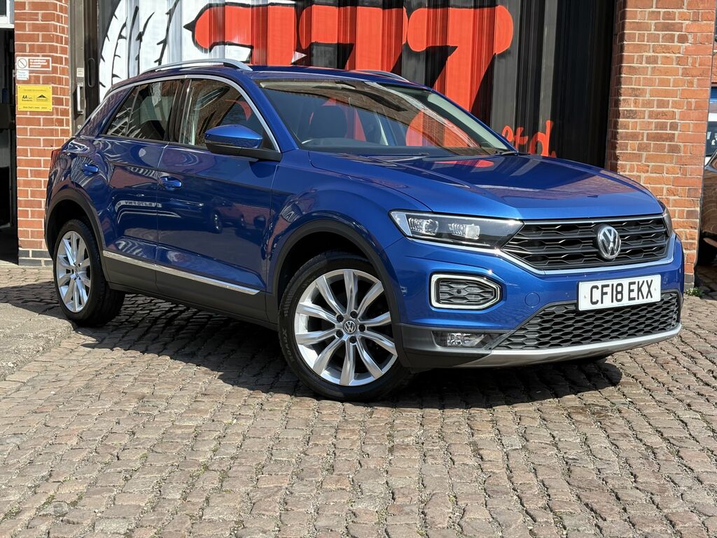 Volkswagen T-Roc 2018 1.5 Tsi Evo Sel Suv Euro 6 Blue #5