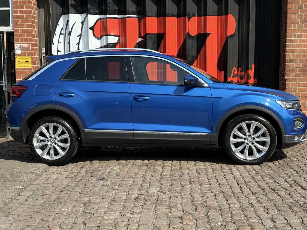 Volkswagen T-Roc 2018 1.5 Tsi Evo Sel Suv Euro 6 Blue #2
