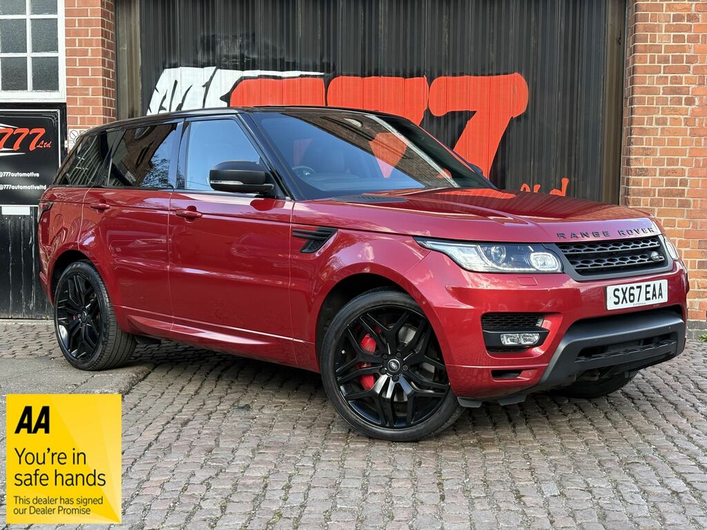 Land Rover Range Rover Sport 2017 3.0 Sd V6 Hse Dynamic Suv 4Wd Red