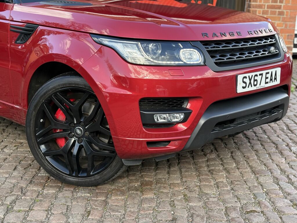 Land Rover Range Rover Sport 2017 3.0 Sd V6 Hse Dynamic Suv 4Wd SX67EAA Red #6