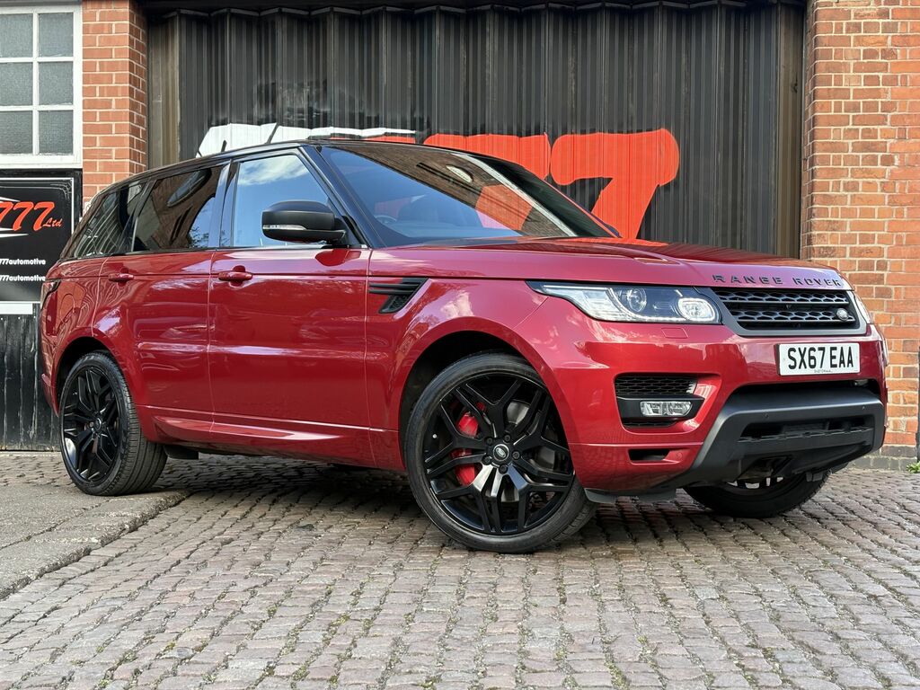Land Rover Range Rover Sport 2017 3.0 Sd V6 Hse Dynamic Suv 4Wd SX67EAA Red #5