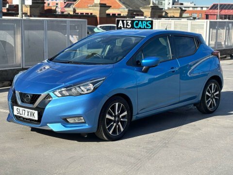 Nissan Micra 1.5 Micra N-connecta SL17XVK Blue #4
