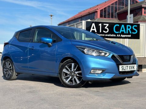 Nissan Micra 1.5 Micra N-connecta SL17XVK Blue #2