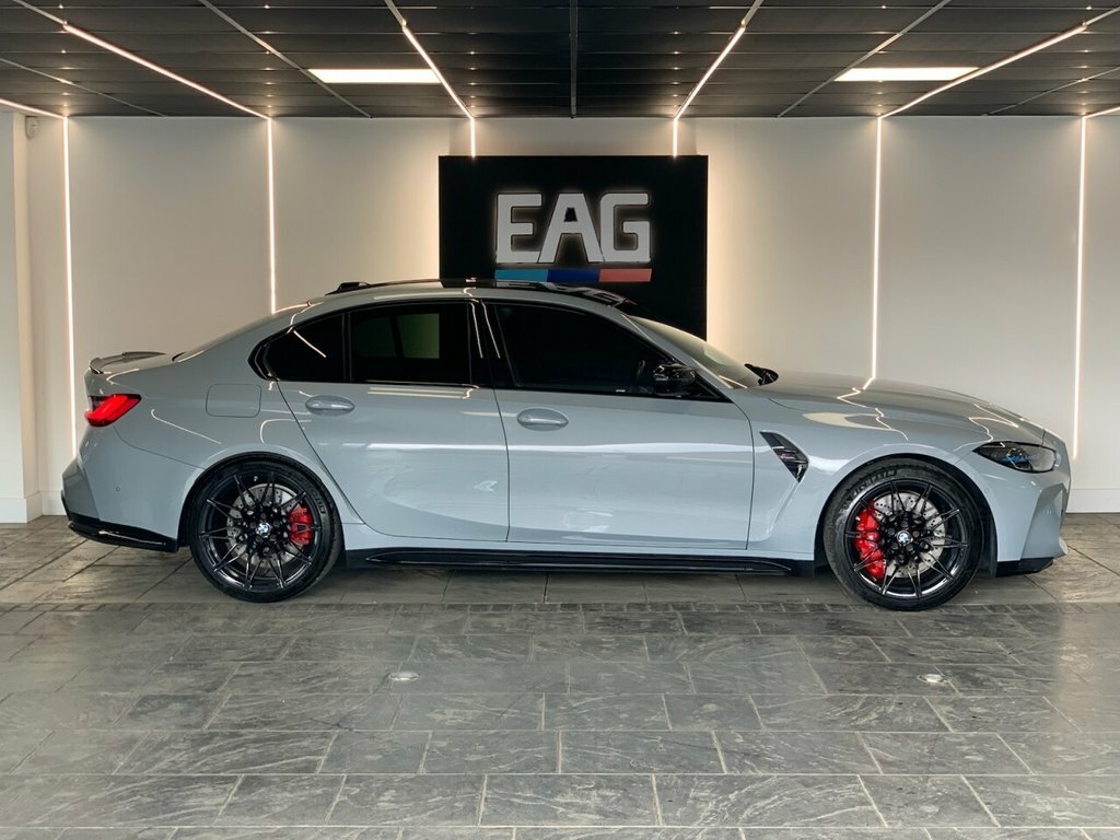 BMW M3 3L Competition PJ73HHE Grey #2