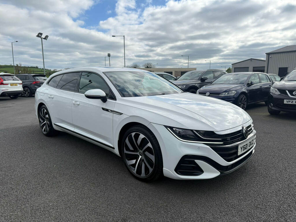 Volkswagen Arteon 2.0 Tdi R-line Dsg YS21GKZ White #5