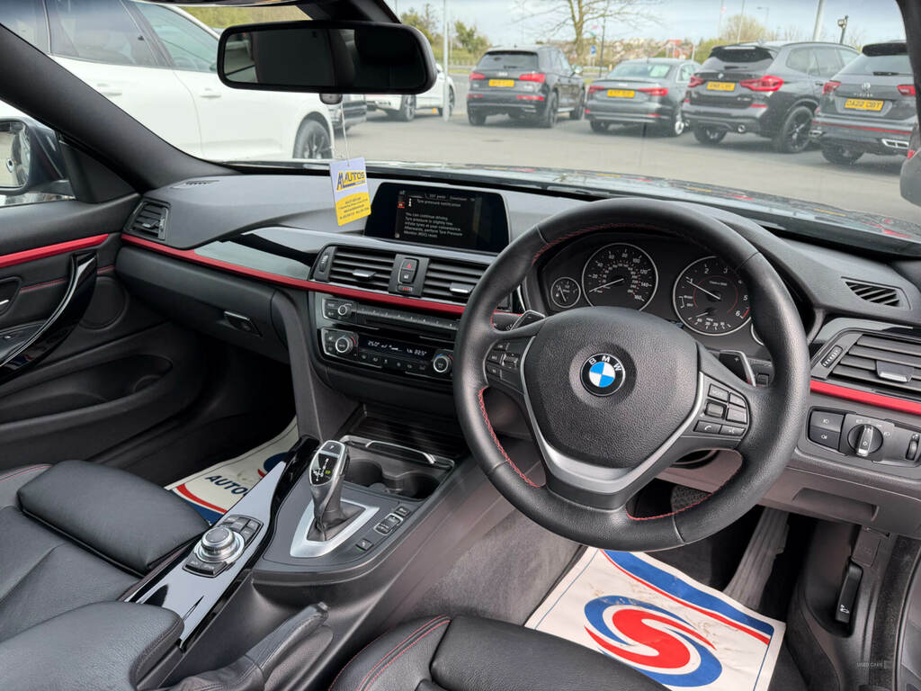 BMW 4 Series 420D 190 Xdrive Sport Business Media YK16EVF Grey #5