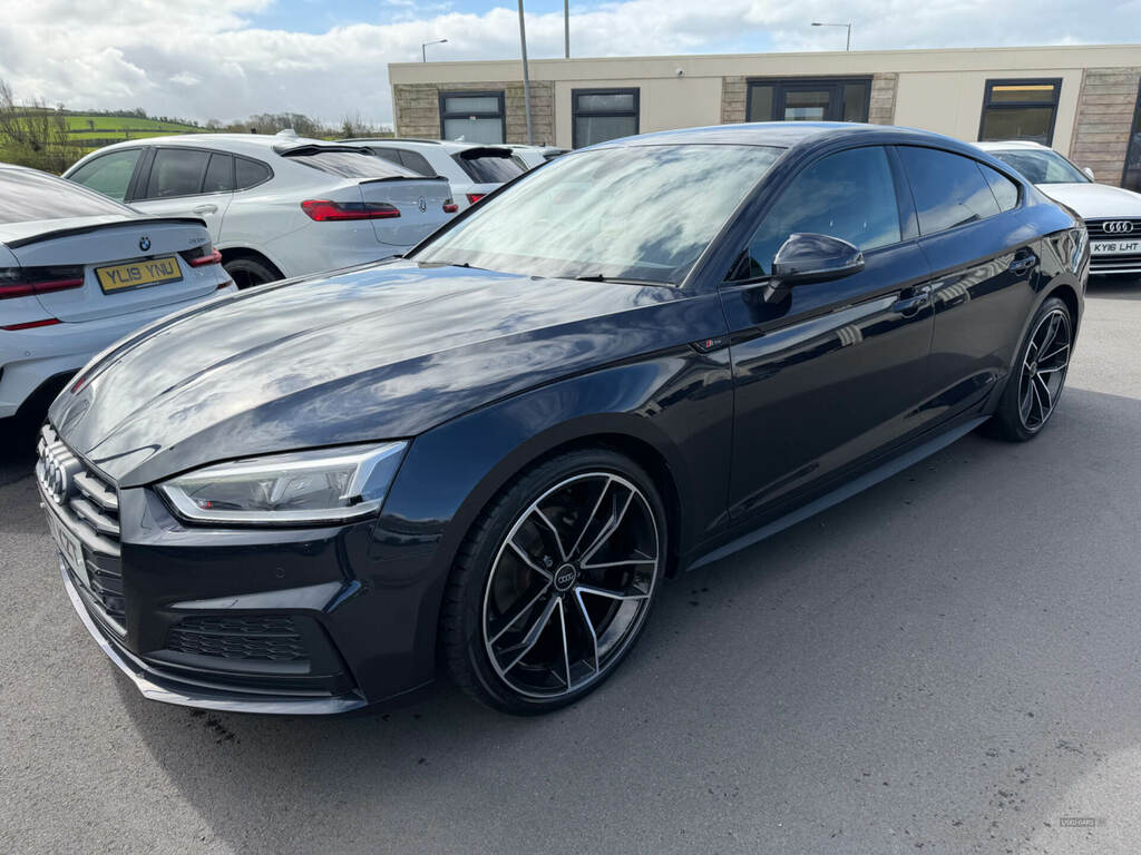 Audi A5 2.0 Tdi Ultra S Line Blue #6