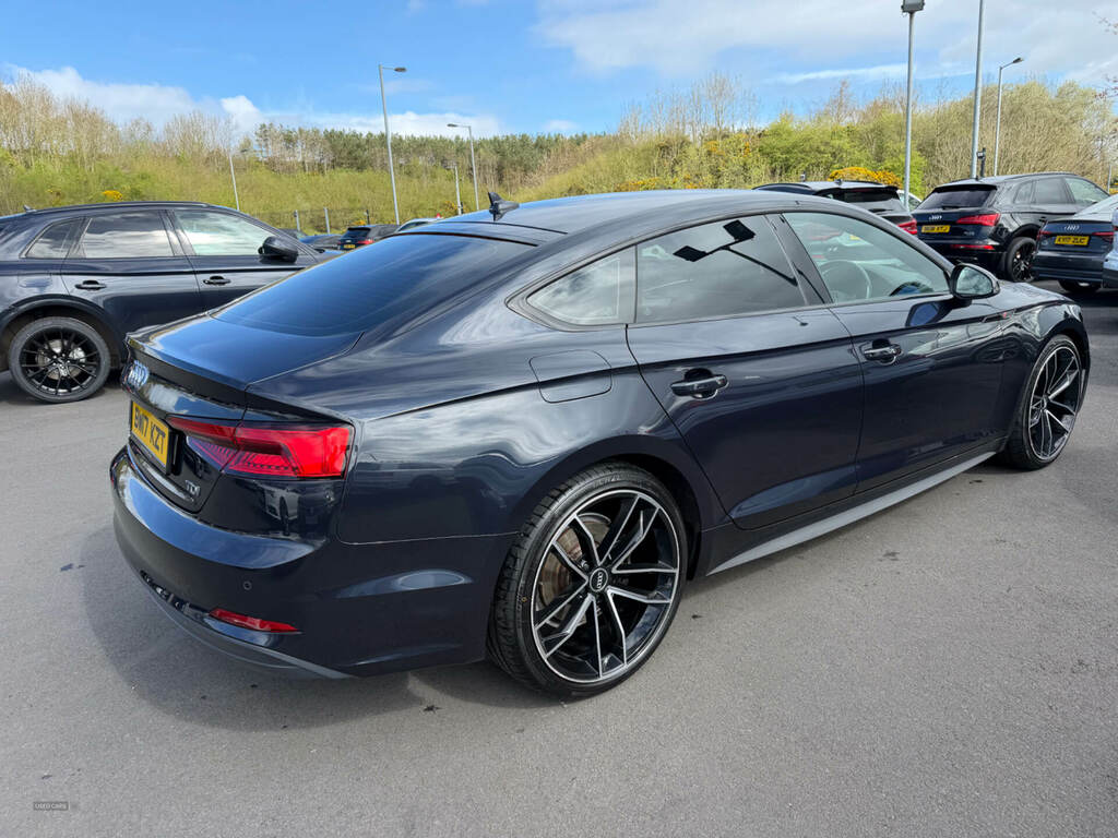 Audi A5 2.0 Tdi Ultra S Line Blue #2