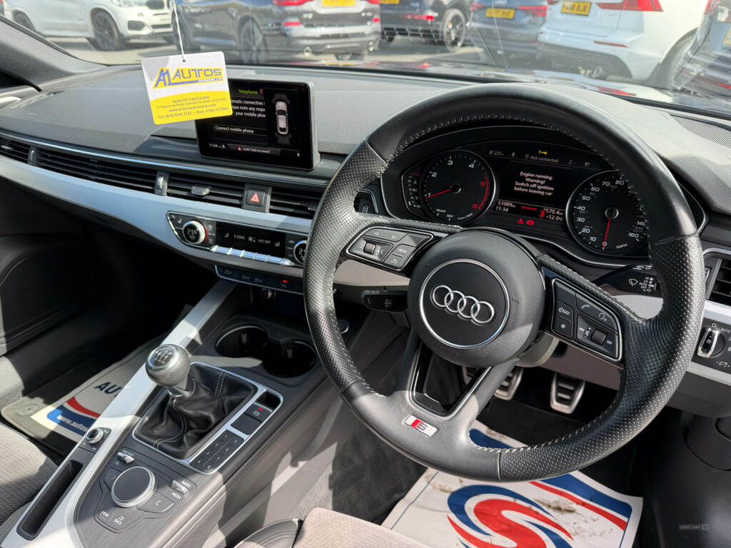 Audi A5 2.0 Tdi Ultra S Line Blue #5