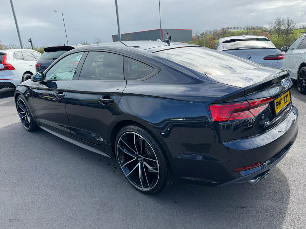 Audi A5 2.0 Tdi Ultra S Line Blue #4