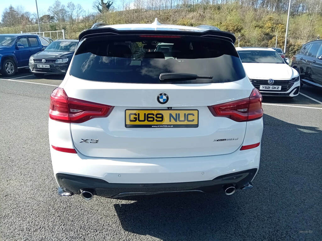 BMW X3 Xdrive20d M Sport Step GU69NUC White #5
