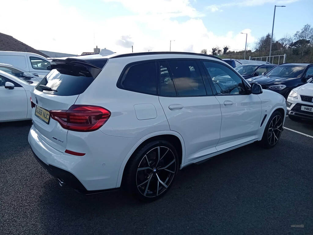 BMW X3 Xdrive20d M Sport Step GU69NUC White #3