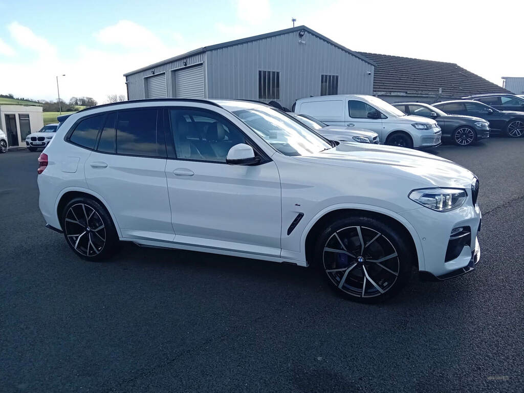 BMW X3 Xdrive20d M Sport Step GU69NUC White #4