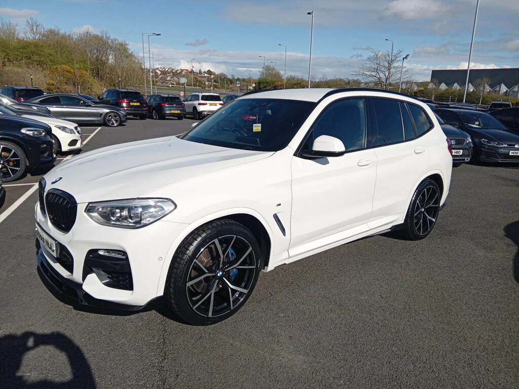 BMW X3 Xdrive20d M Sport Step White